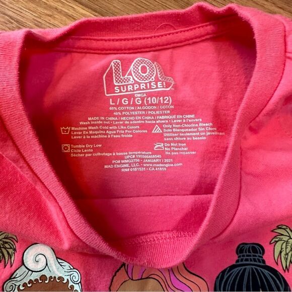 H&M, LOL, wonder nation- set of 4 t-shirts - girls 10 / large - Picture 8 of 14